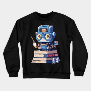 ai Study Hard Crewneck Sweatshirt